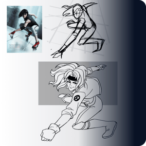 Gesture Drawing and Dynamic Action Poses (1)